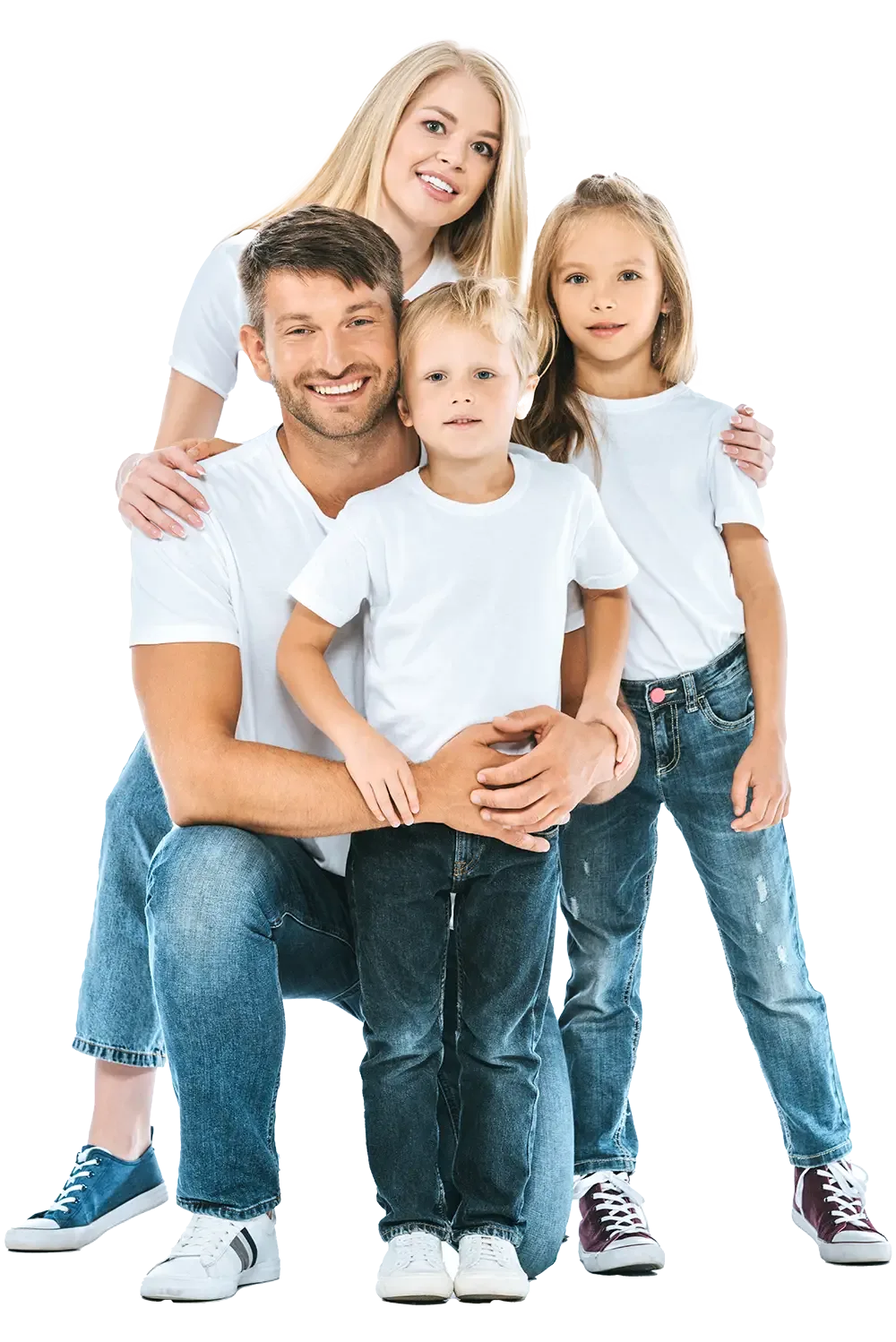 Denture patient smiling